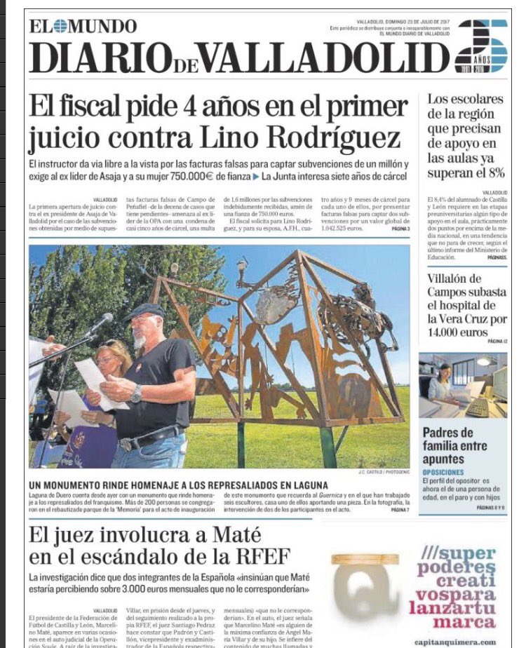 🗞️Las #portadas de los diarios <a href="/edigrup/">Edigrup Media</a> en #CastillayLeón. No te pierdas <a href="/DiarioCyLMundo/">Diario de Castilla y León</a>, <a href="/diariodeleon/">Diario de León</a>, <a href="/diariodesoria/">Heraldo Diario de Soria</a> y <a href="/correodeburgos/">El Correo de Burgos</a>.