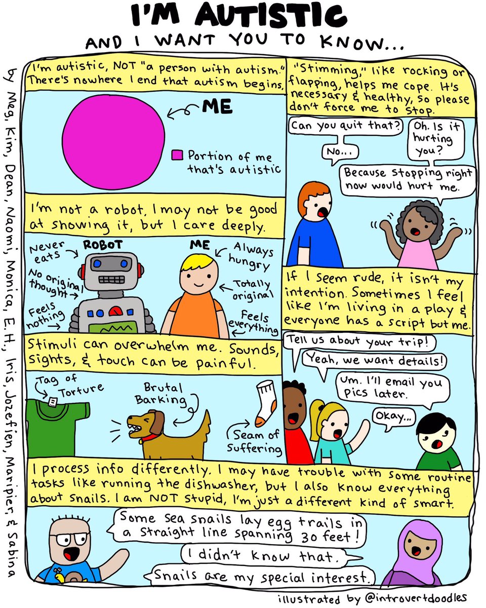 SpectrumFC's tweet photo. "I'm autistic and I want you to know…" https://t.co/4gIYR616ld