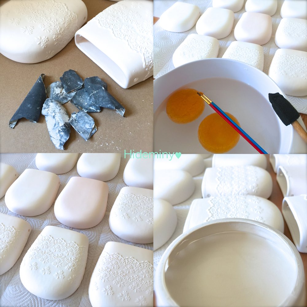 Hideminy's tweet photo. Sanding, cleaning, drying and glazing...
https://t.co/dV5YR9M3F3
#ceramics #pottery #hideminy #Etsy #陶芸 #ニューヨークの陶芸家 #ceramicwork #磁器 #artist https://t.co/Cay5s8lsXF