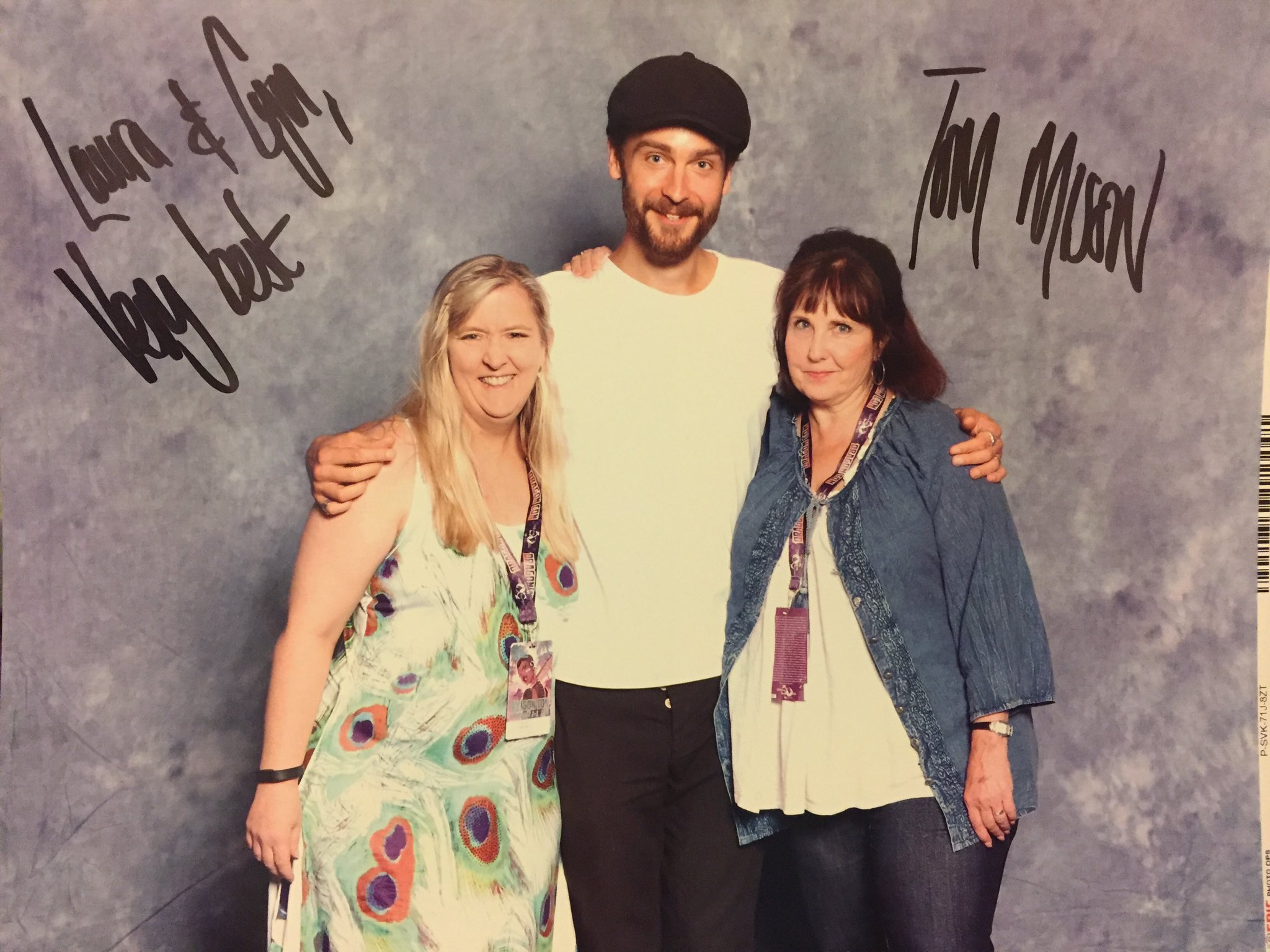 Let the captioning commence.  Happy Birthday to Tom Mison.  July birthdays are the best. 