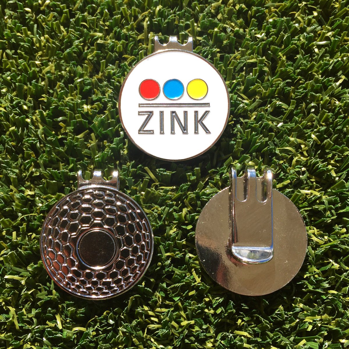 Zinksports's tweet photo. It is now possible to order hat or belt clip. Customize yours today! Available in gold or silver. Please Retweet!! #Golf #GolfNews https://t.co/GwX4Q2jMiy