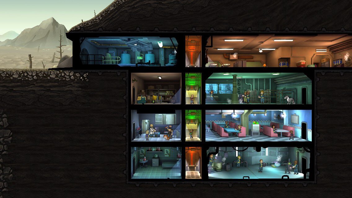 kevinsnaker1's tweet image. #FalloutShelter Check out my Vault!