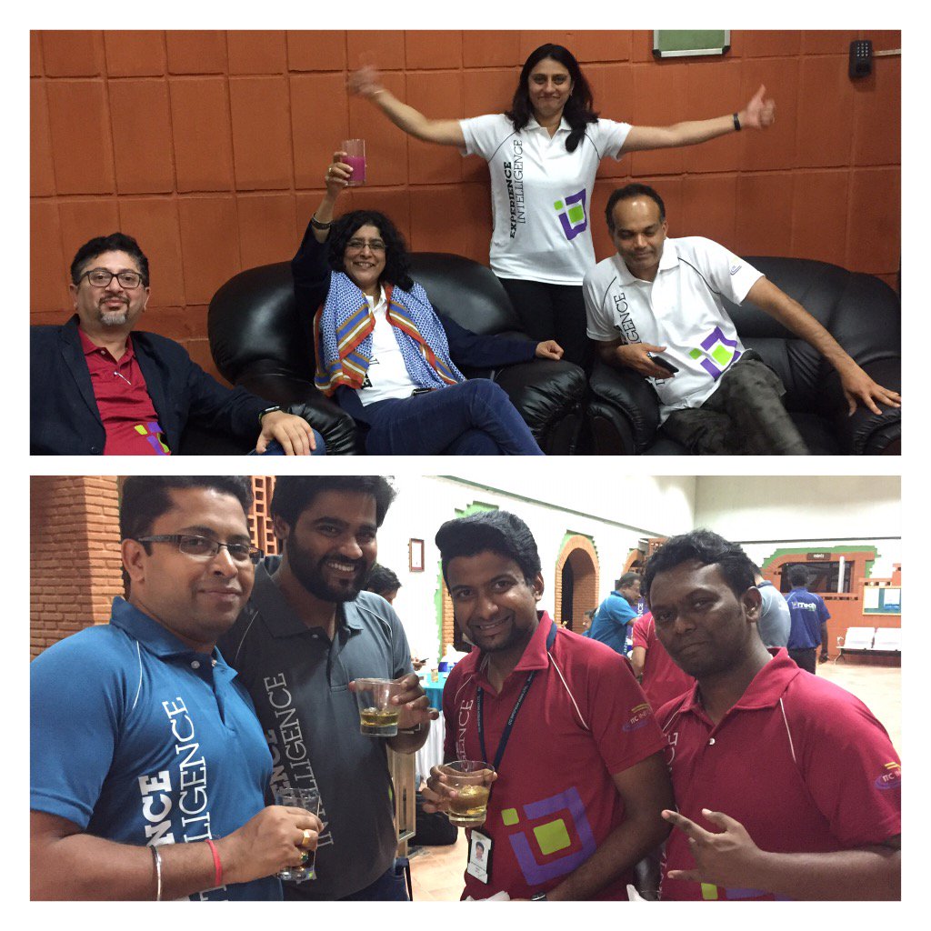 parasharswati's tweet photo. And the #iTech2017 after party is off to a rocking start @itcinfotech with @sushraj @kapshiv @msponline https://t.co/oj0fsrIw91