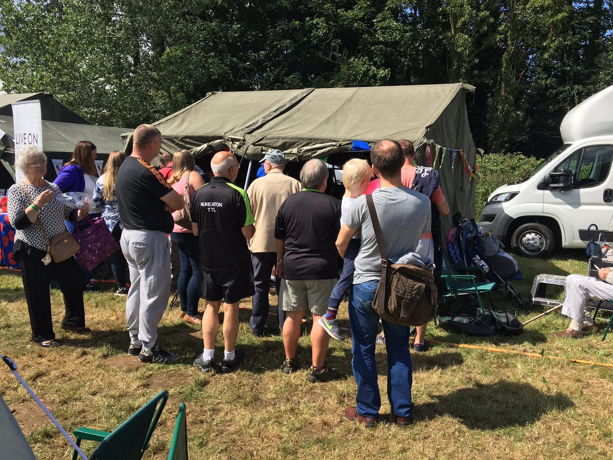 NUNTableTennis's tweet photo. 4 hours into #Bramcote Open Day and our #TableTennis robot is still drawing in the crowds 🏓 https://t.co/NiDFVyNOpN