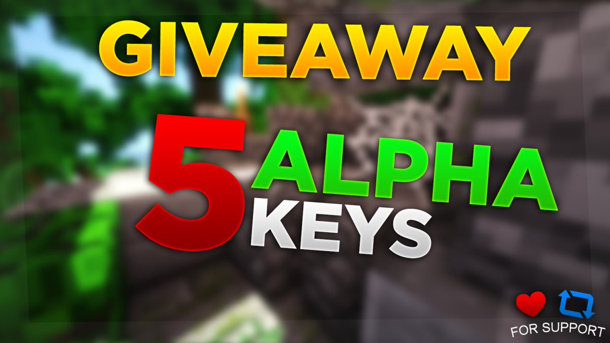 ValixMod's tweet photo. •|📢GiveAway📢|•

Wir verlosen 5 Alpha-Keys für die Closed-Alpha.
Anforderungen » Folgen, Retweeten
Ende » 50 Retweets

🗞️Dein ValixMod | Team https://t.co/GGzUsgVbEC