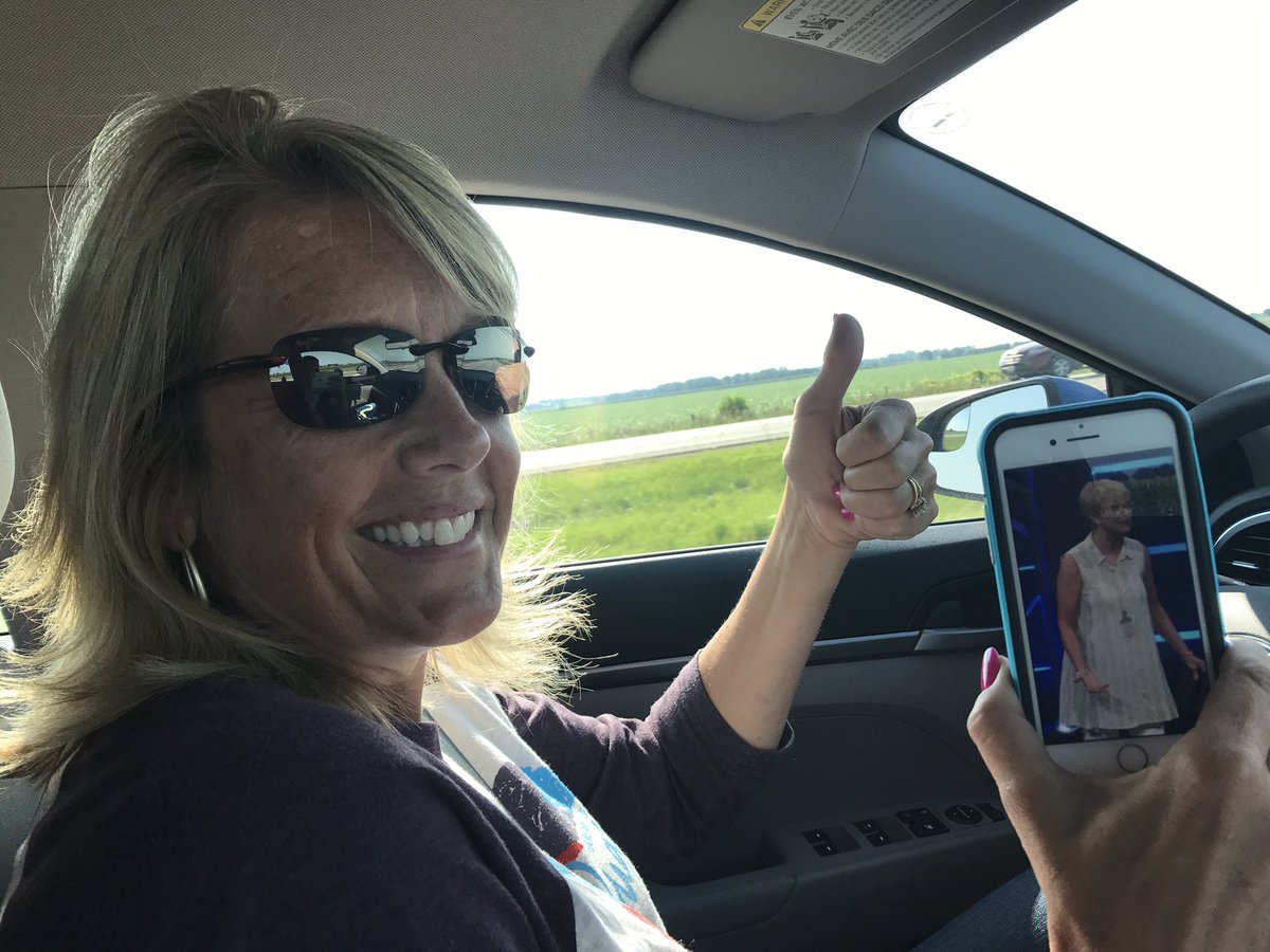 tamclassen's tweet photo. Thx for the shout out, Sista! Listening live-stream as we travel across 5 states back to you! #alwaysroomatthetable @helenmusick https://t.co/sXgpWC6LYM