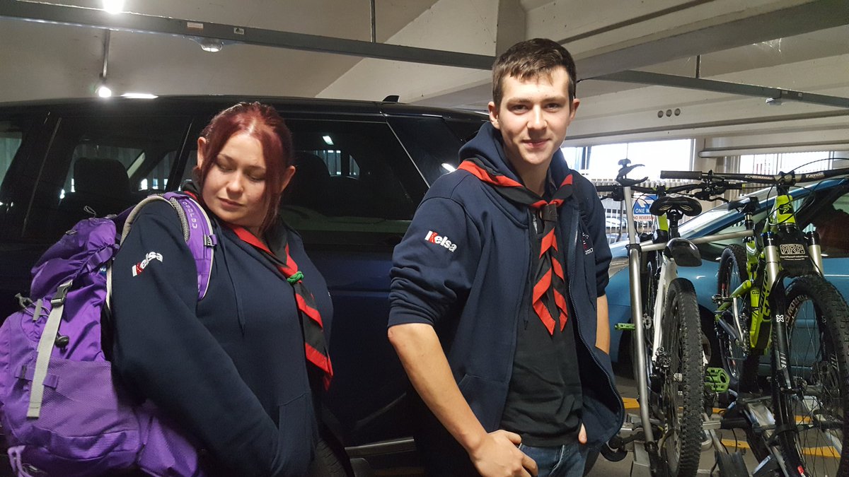 DebsBywater's tweet photo. Taxal Explorers and Scouts Norway bound for a week of wild camping. https://t.co/ECKEJwB4G7