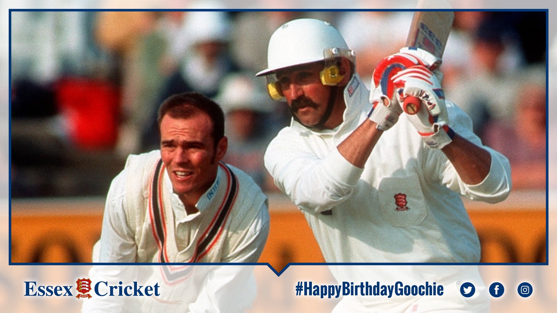 Happy Birthday to Club legend & greatest ever batsman, Graham Gooch!  