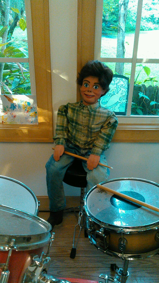 Backpackertrail's tweet image. Rusty's filling in for me on drums August-September !!!!