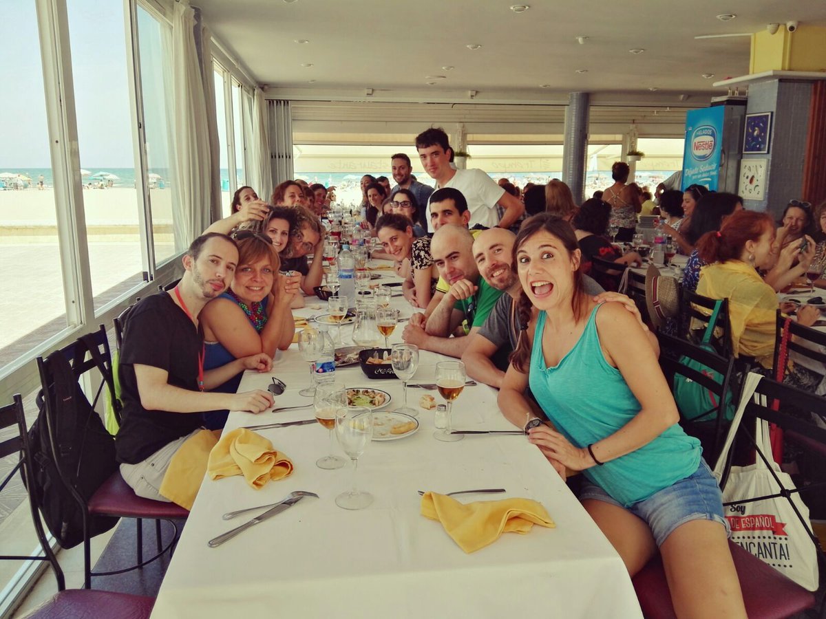 profedeele's tweet photo. Y terminamos el encuentro con una paella riquísima 😋 #profedeele17 Recargando pilas para el nuevo curso escolar. 💪 https://t.co/27dffd3kUu