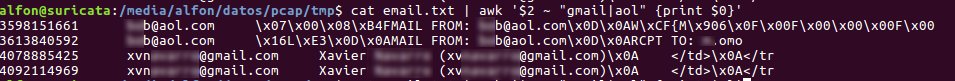 seguridadyredes's tweet photo. @_N4rr34n6_ Buscando mails con #Bulk_Extractor y awk

cat email.txt | awk '$2 ~ "gmail|aol" {print $0}' https://t.co/AuSGOJofbw