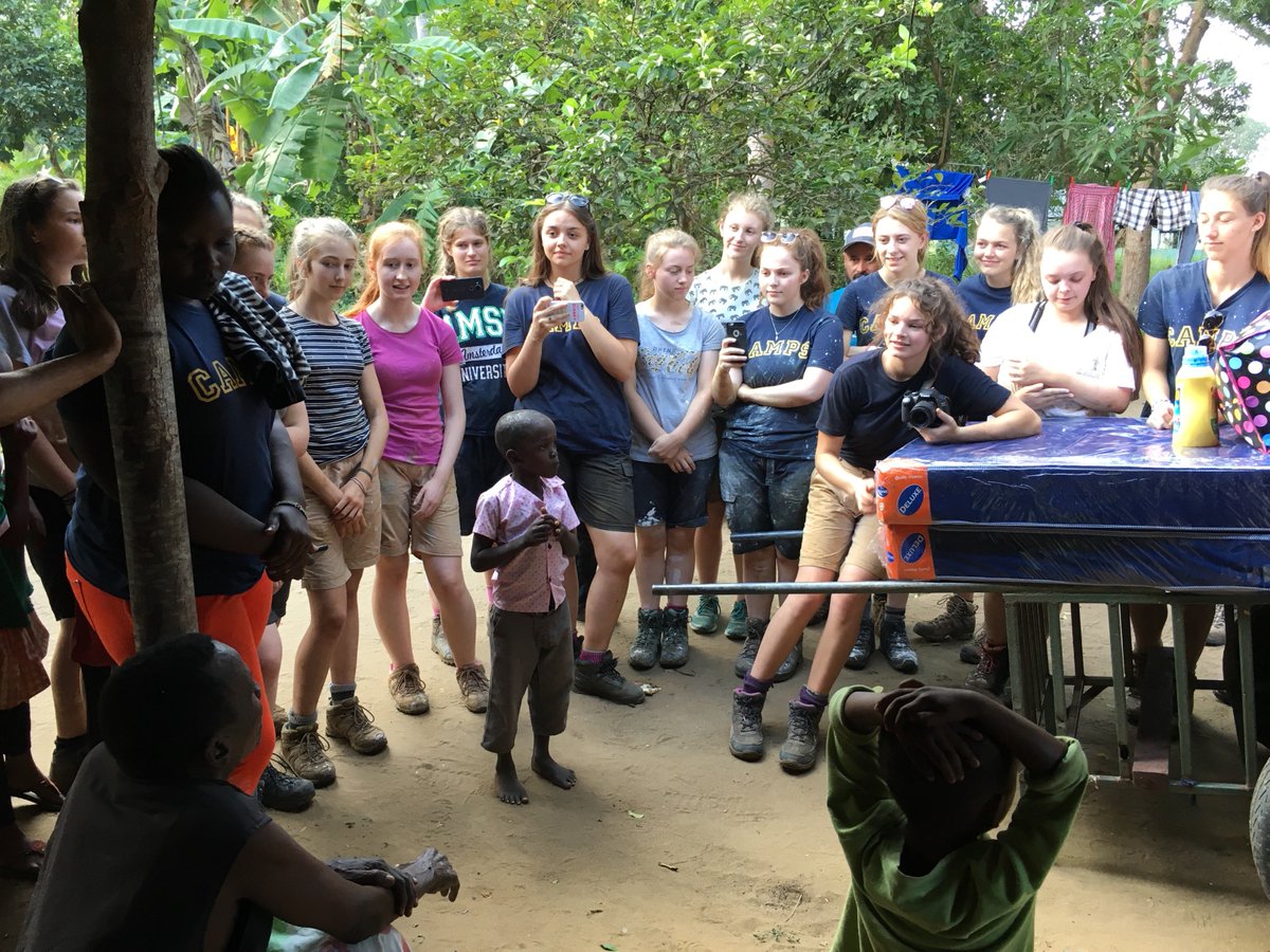HKenya17's tweet photo. Presenting the gifts we bought to the gentleman we did all the work for. The best project I have ever done. https://t.co/fRQbP8rP52