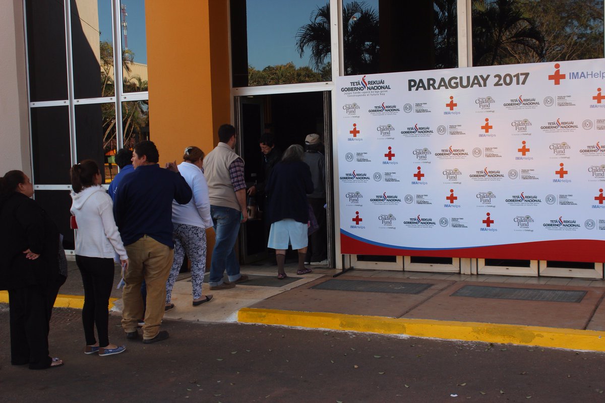 msaludpy's tweet photo. #IMAHelps Tercer día de atenciones en el Hospital Nacional de la Misión Médica IMAHelps. https://t.co/2USmrs9vas