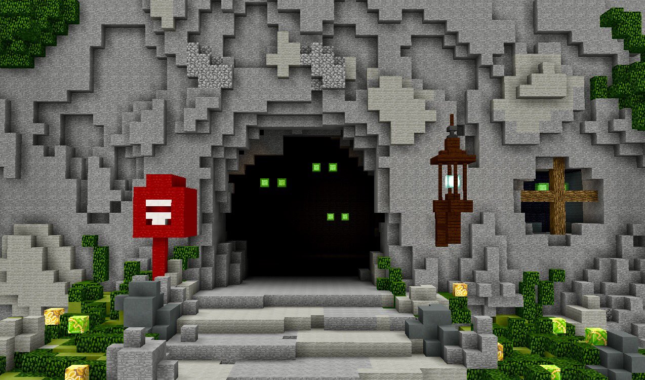 パッカー Pacckker Sur Twitter マイクラ建築60分一本勝負 お題 洞窟ハウス 題名 先客 パッカー Pacckker Sur Twitter マイクラ建築60分一本勝負 お題 洞窟ハウス 題名 先客