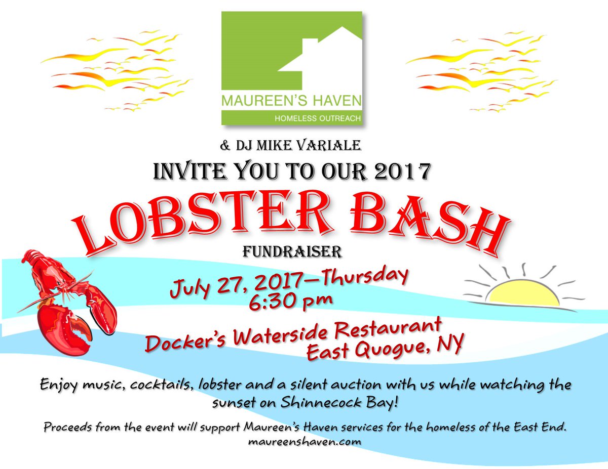 IT"S OUR LOBSTER BASH !!!