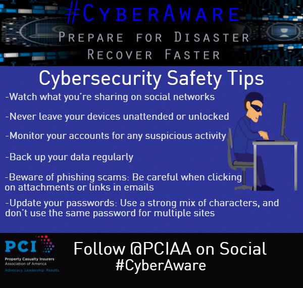 TeamAPCIA's tweet photo. Never leave your devices unattended or unlocked. Some more helpful #Cybersecurity tips #cyberaware #scams https://t.co/G1m0tQfvFd