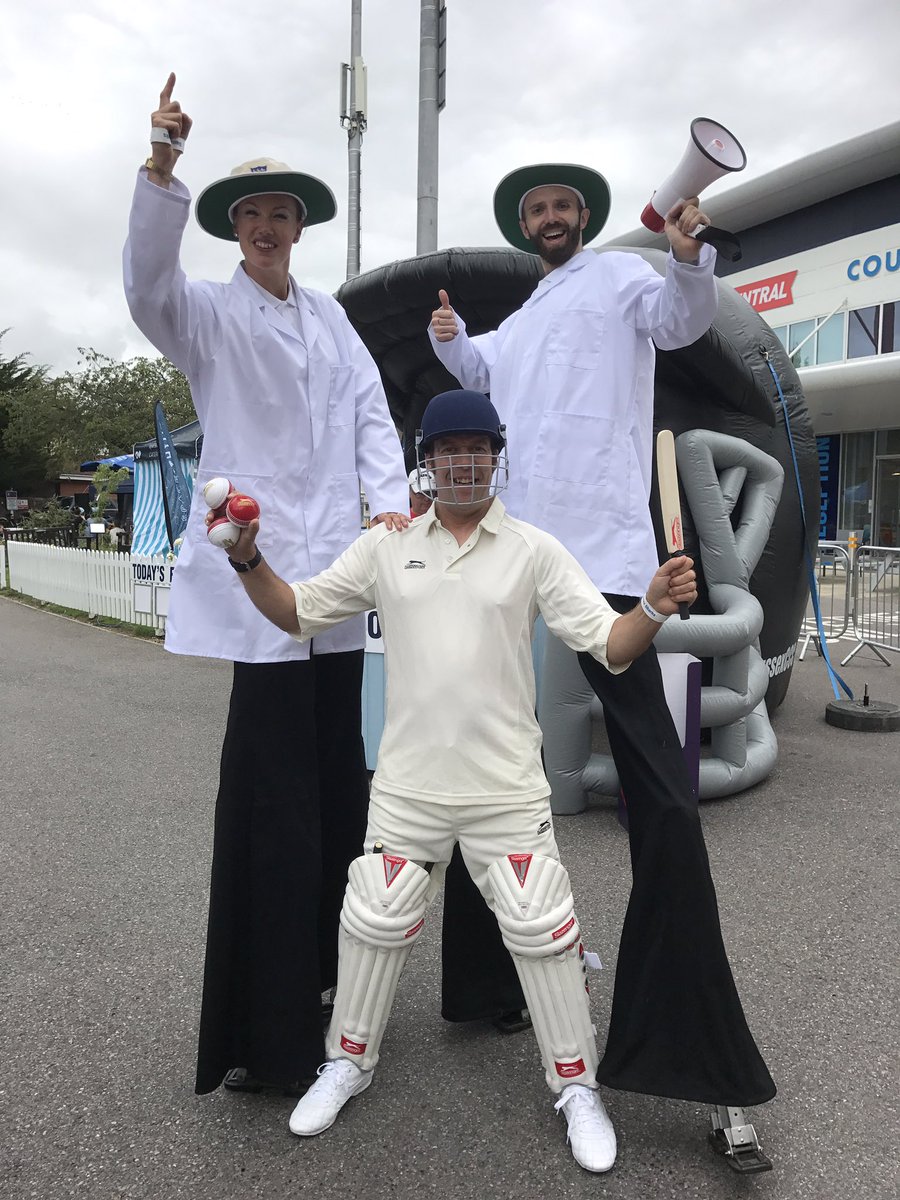 joogleberry's tweet photo. Some of our acts @SussexCCC today #NatwestT20Blast2017 https://t.co/kp57a7DBst