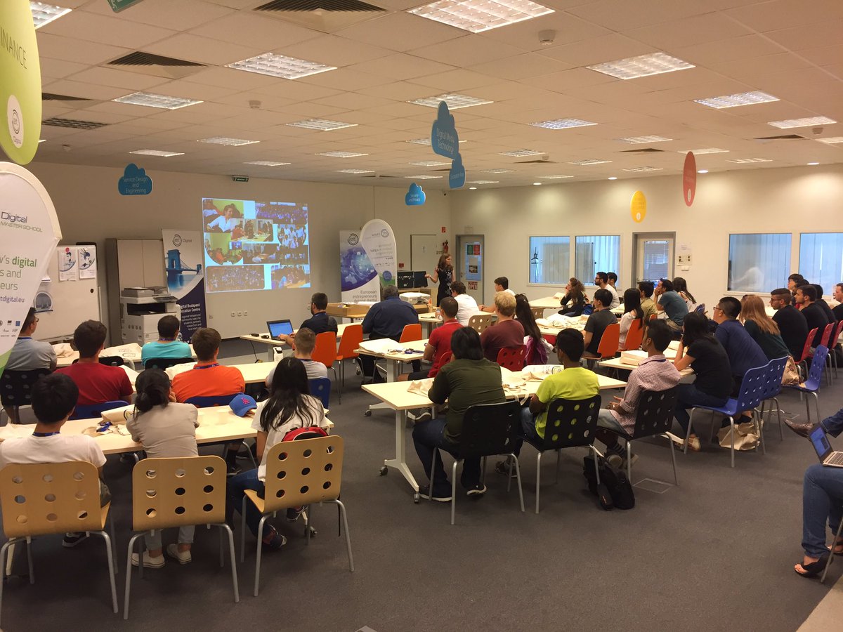 IstenesZ's tweet photo. The first monents of the #EITDigitalAcademy #summerschool #budapest topic #digitalfinance on #blockchain ... https://t.co/sLQCGmmg6R
