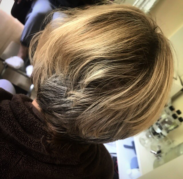 GNC_Hairstudio's tweet photo. *COLOUR CHANGE ALERT* wanting to add warmth and add colour this is our new 'Burnt out Balayage' BOOK NOW VIA DM #lovinleeds #hairgoals #RT https://t.co/eGRJOkBkei