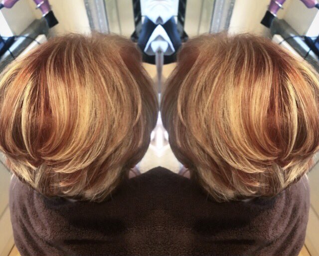 GNC_Hairstudio's tweet photo. *COLOUR CHANGE ALERT* wanting to add warmth and add colour this is our new 'Burnt out Balayage' BOOK NOW VIA DM #lovinleeds #hairgoals #RT https://t.co/eGRJOkBkei