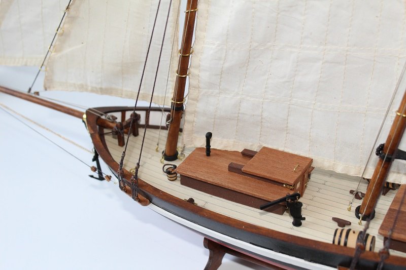 ModelSpaceDE's tweet photo. Forum-Mitglied Graeme hat sein #Modellschiff Swift fertig! Klasse Arbeit, Graeme! #modellbau https://t.co/gtqNHbdhQz
