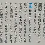 これが本当の猿真似!サルへの対策がまんま人にやり返されている!