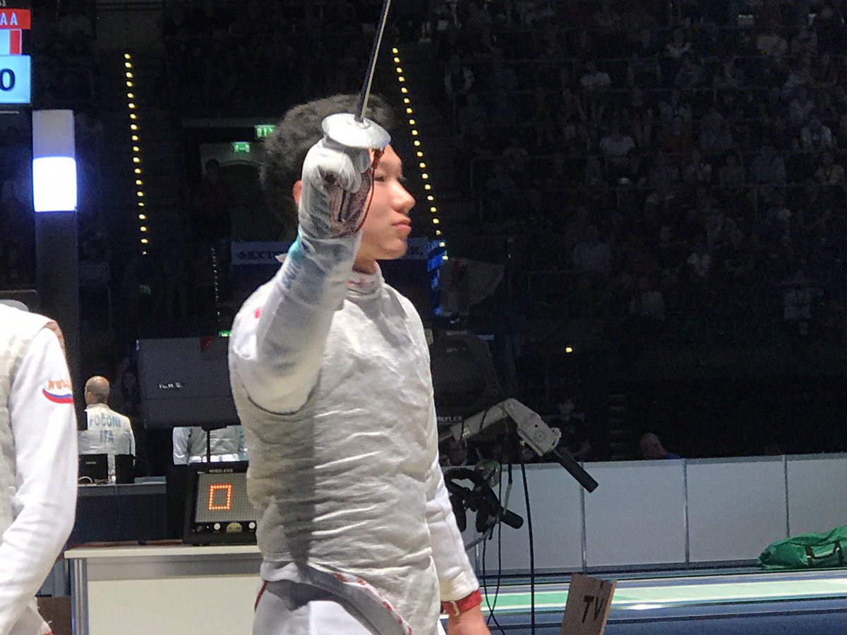 日本フェンシング協会 公式 17世界選手権 Day5 速報 男子フルーレ個人 西藤 敷根の２選手が ベスト８進出決定 フェンシング 世界選手権 ベスト8