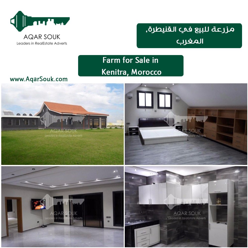 AqarSouk's tweet photo. #مزرعة للبيع في #المغرب
Details , للتفاصيل
https://t.co/jthImVICSt
.
#Properties #property 
#عقار #عقاري #عقارات
#Villa #Morocco #السعودية https://t.co/ezX6j5JCut