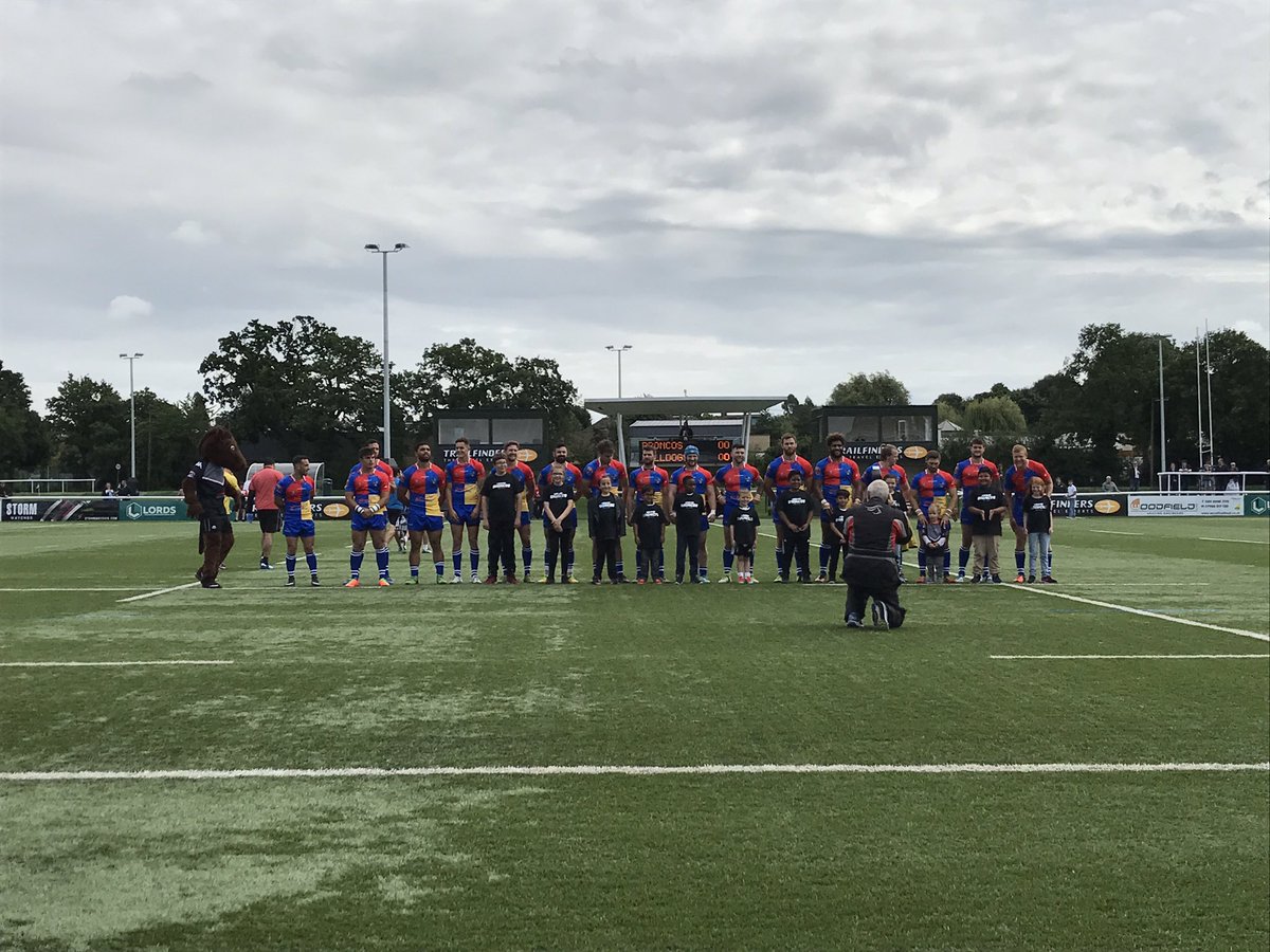 Today's mascots <a href="/LondonBroncosRL/">London Broncos</a> #WeAreLondon