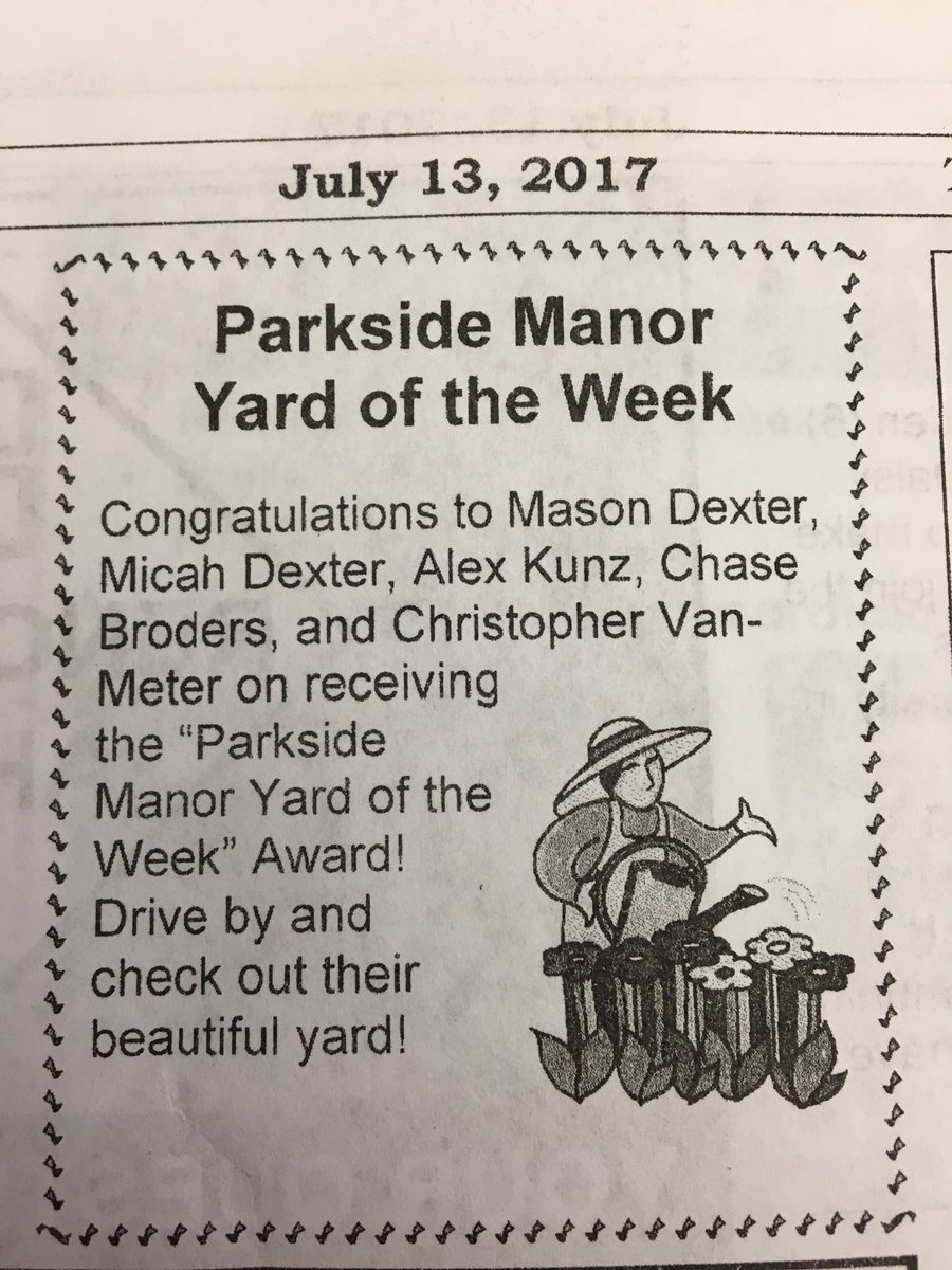 dexter_mason's tweet photo. Just in case anyone didn't know #yardoftheweek #dadsbeingdads https://t.co/u2mJmqDZNE