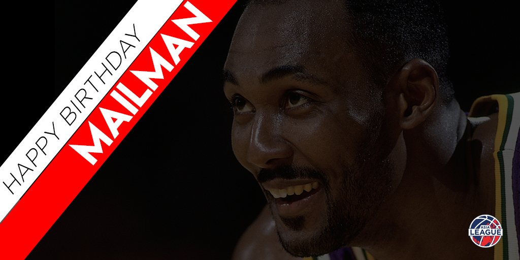 Happy birthday to the mailman, Karl Malone!  