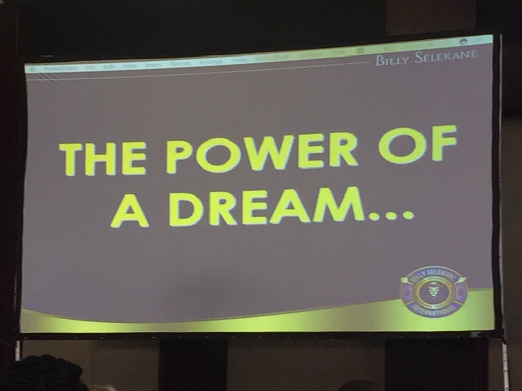JustThapy's tweet image. Sitting and thinking about what was said regarding dreams at the #SalesIndaba