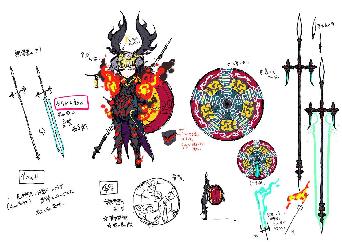 アライアンス アライブ 公式 魔族グロッサ ラダン 設定画初公開 アラアラ