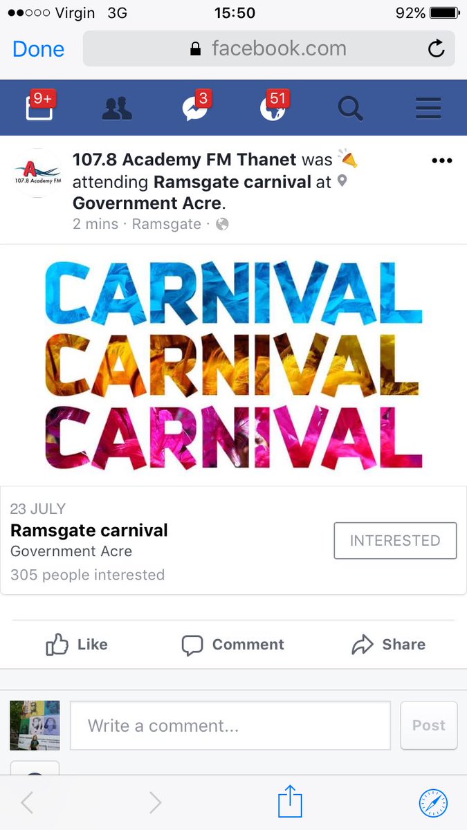 rubasquiat's tweet photo. My favourite day of the year #Ramsgate carnival!! #lovethanet https://t.co/5Rv9yLvR3H