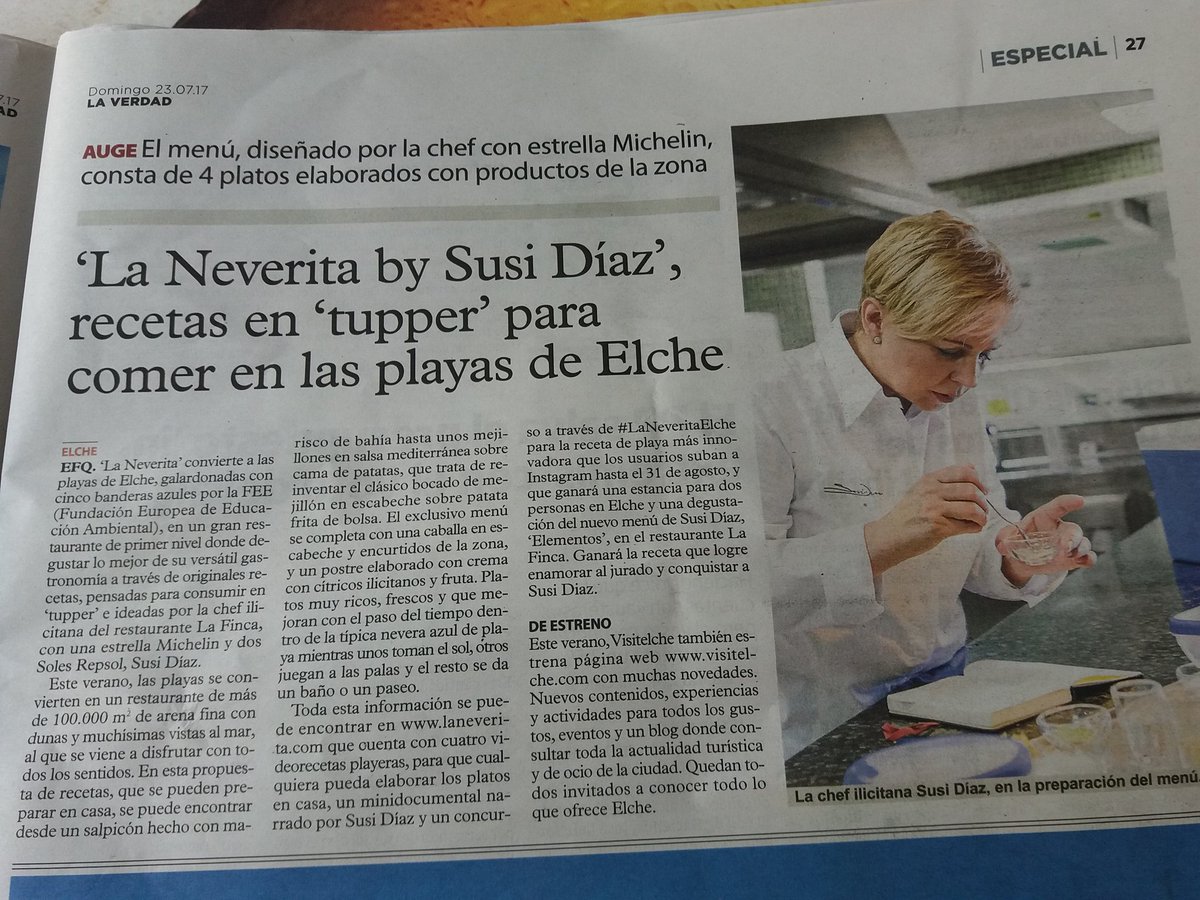 comoju's tweet photo. Recetas de tupper para comer en la playa por Susi Diaz @lafincaelche con @visitelche en https://t.co/vH5SYqJUpB #laneveritaelche https://t.co/5lBhUwETmH
