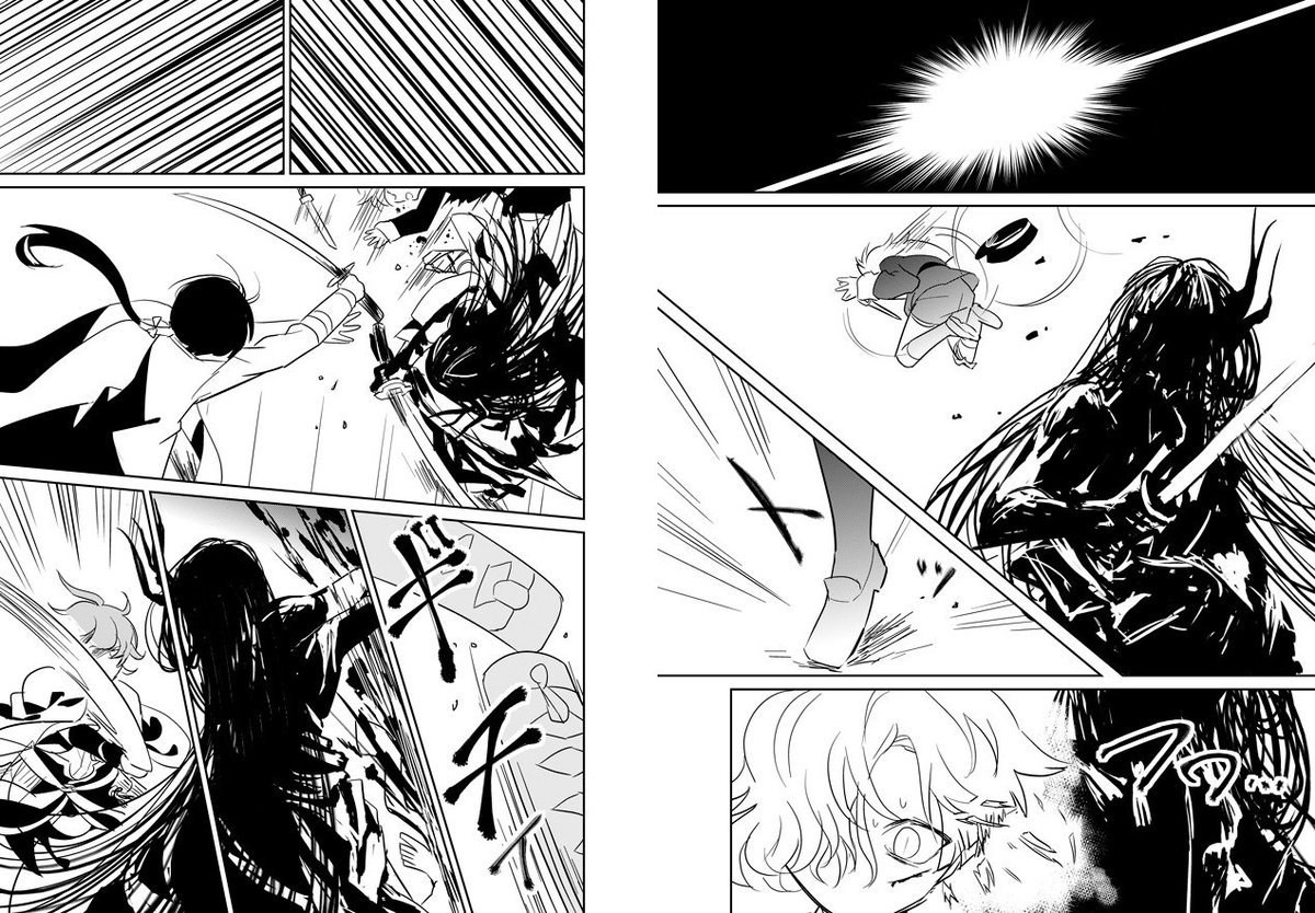 敵方に鍛刀された三日月の漫画描いてます(CP要素あまり無いけどつるみか) https://t.co/8zzR7hOMeu 