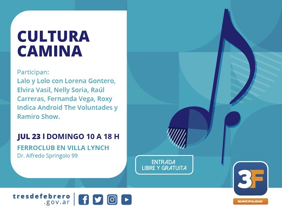 RicarTejerina's tweet photo. Hoy estamos todo el día en el Ferroclub Argentino. #CulturaCamina @Municipalidad3F @dievalen https://t.co/Kc1nUg6atW
