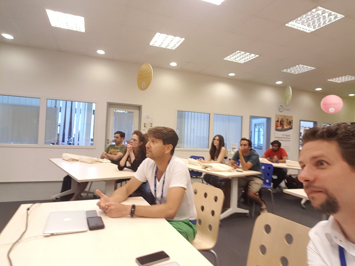 adamtarcsi's tweet photo. #Blockchain Summer School #EITDigitalAcademy opening https://t.co/Fk8B0lwsI0