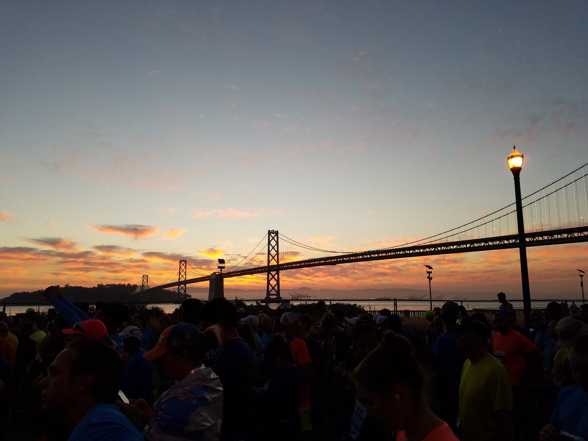 Amazing experience running the <a href="/THESFMARATHON/">San Francisco Marathon</a> for the 1 million project with <a href="/madssss_2/">Madi Curtis</a>. Thanks <a href="/marceloclaure/">Marcelo Claure</a> and @sprint