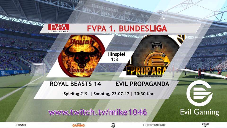 HusamX__'s tweet photo. 🔴FVPA MATCHDAY🔴

Heute Abend geht es gegen einen Top Club der 
1. FVPA Bundesliga

Anpfiff: 20:30 Uhr
https://t.co/nTdb9LofaS

#eViL https://t.co/VuZimYNh1d