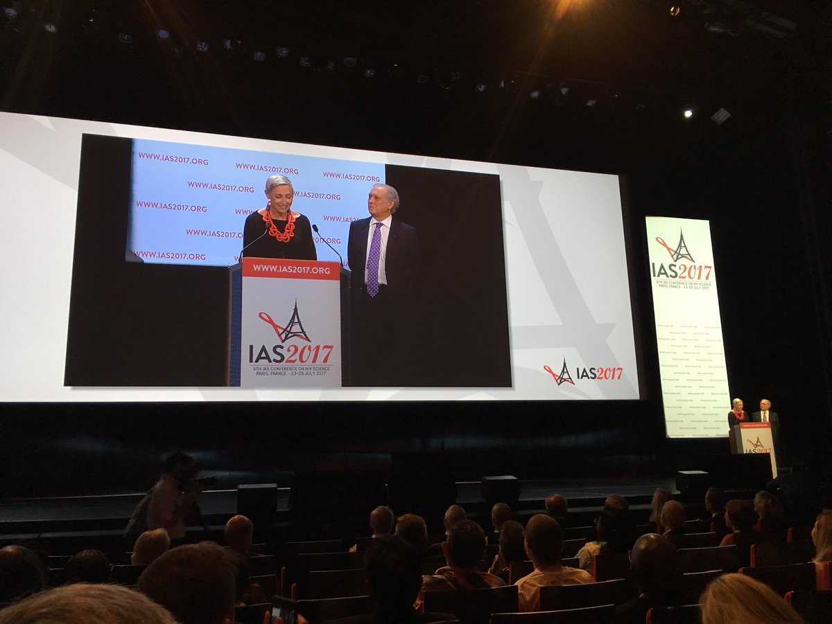 louisevandeth's tweet photo. Opening #IAS2017 in Paris. Looking forward to new scientific news. https://t.co/LiCXm6i1Gm