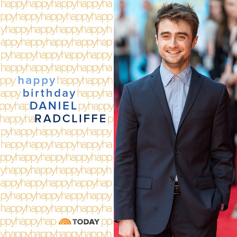 Happy birthday, Daniel Radcliffe. We hope it s magical!  