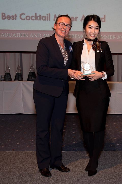 HTMiLatino's tweet photo. Best Cocktail Maker Winner - Summer 2017
Congratulations to:
Aigerim Akulueva (Certificate Student) https://t.co/Py28VyrnzU