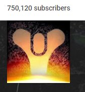 MoreConsole's tweet photo. Just hit 750K subs! Do we dare strive for the big milly? Maybe one day, friends. Thank you! https://t.co/sfAiploS51