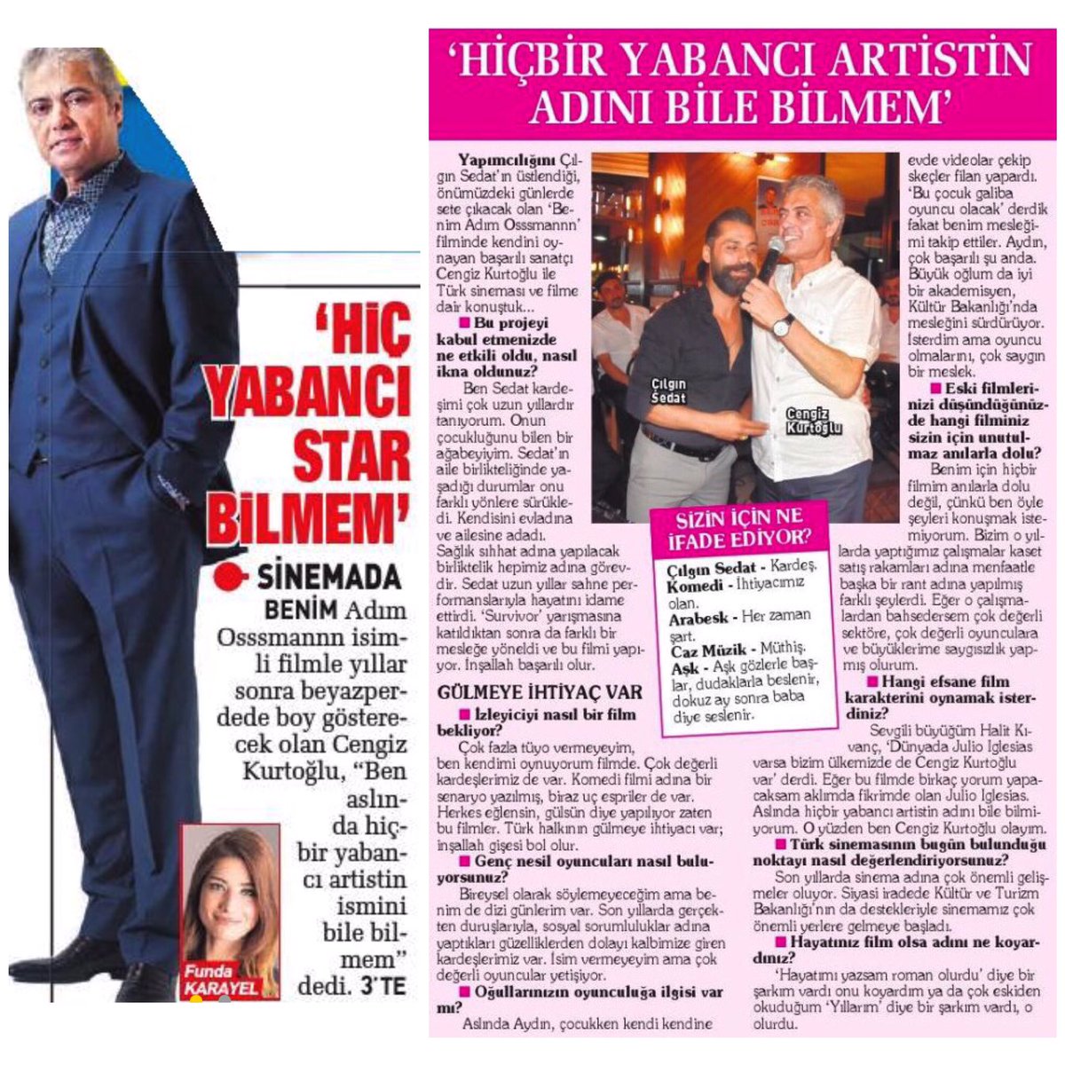 fulyainandikli's tweet photo. #BenimAdımOsman filminin çekimlerinin başlamasına sayılı günler kaldı✌🏼 E set öncesi de bir kutlama yapılmalıydı😉@CILGINSEDAT58 https://t.co/Sj5VsHXvD9