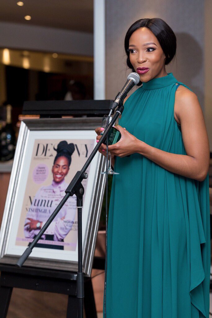 DestinyConnect's tweet photo. .@VikaShipalana talking about the The significance of the @PernodRicard_ZA and @Ndalo_Media partnership. #DestinyAugIssue
#PerrierJouet https://t.co/zTR1AIajih