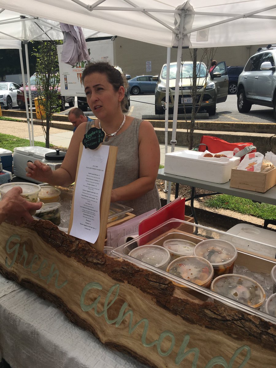 Green Almond Pantry has wonderful and tasty treats. Ready to eat. #farmersmarket #buylocal #SundayMorning