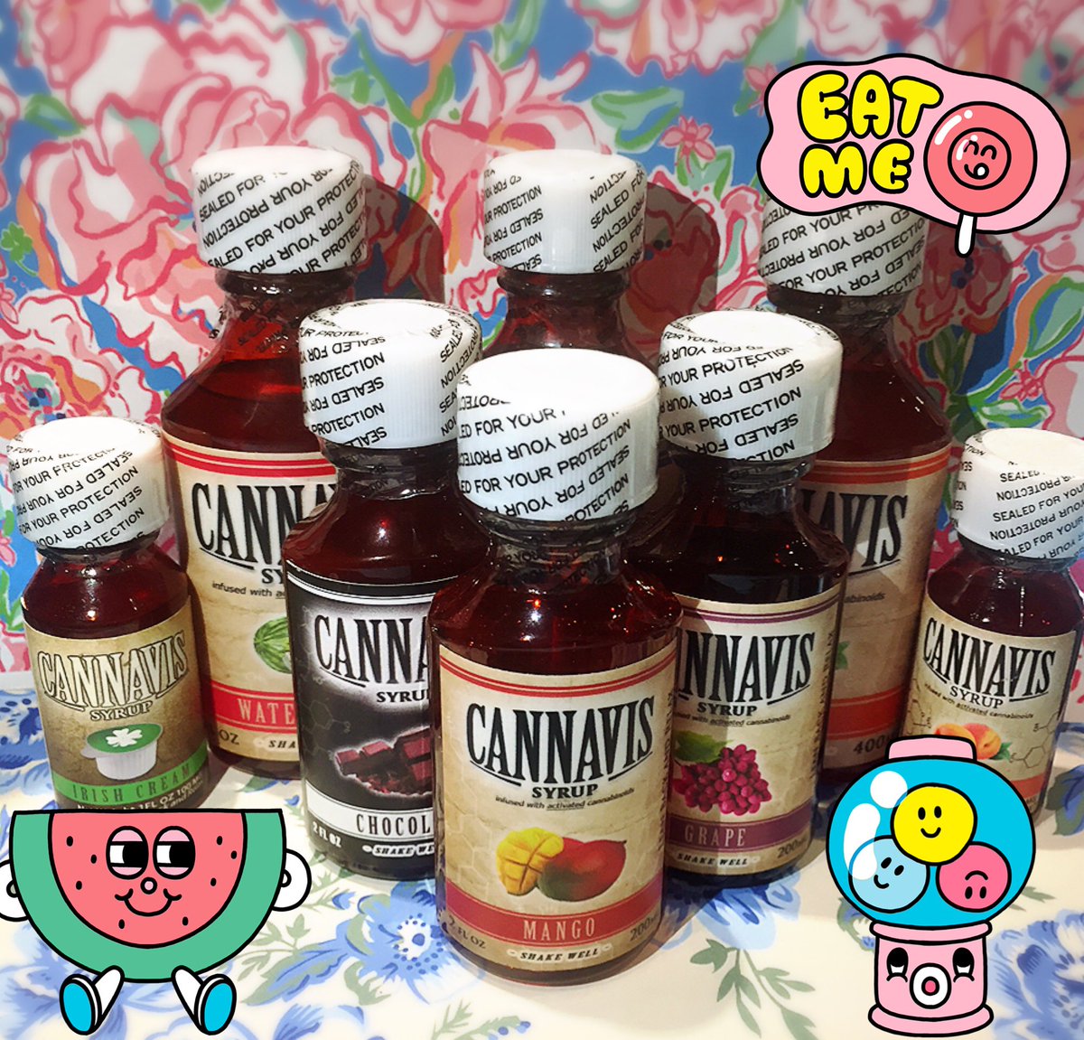 EUCLIDMC's tweet photo. Cannavis syrups! 🍯you can vape them, eat them, drink them, add them to your drinks, and even bake with them! They all all organic and vegan https://t.co/WqZe802gwX