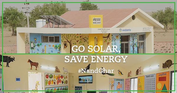 AnilAgarwalFndn's tweet photo. All Nand Ghars are powered by #solarpanels supporting eco-friendly #environment. We support #SolarEnergyCleanEnergy. Join us. https://t.co/0P69wLQFAz